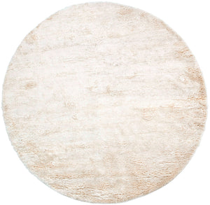 Ashton ASH-1300 Modern NZ Wool, Viscose Rug ASH1300-8RD Cream 90% NZ Wool, 10% Viscose 8' Round