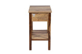 Porter Designs Sheesham Accents Solid Wood Natural End Table Natural 05-116-07-PDU08