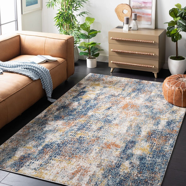Safavieh Aston 704 100% Polypropylene Friese Power Loomed Contemporary Rug ASN704M-9