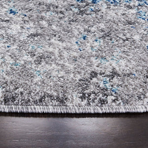 Aston 700 Aston 704 Contemporary Power Loomed 100% Polypropylene Friese Rug Navy / Grey