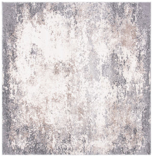 Aston 700 Aston 707 Contemporary Power Loomed 100% Polypropylene Friese Rug Grey / Ivory