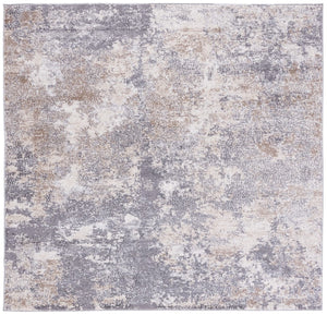 Safavieh Aston 710 Power Loomed 80% Polypropylene/20% Polyester Contemporary Rug ASN710F-8SQ