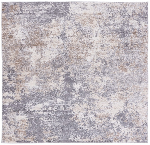 Safavieh Aston 710 Power Loomed 80% Polypropylene/20% Polyester Contemporary Rug ASN710F-8SQ