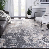 Safavieh Aston 710 Power Loomed 80% Polypropylene/20% Polyester Contemporary Rug ASN710F-8SQ