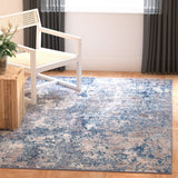 Safavieh Aston 710 Power Loomed 80% Polypropylene/20% Polyester Contemporary Rug ASN710N-8SQ