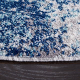 Safavieh Aston 710 Power Loomed 80% Polypropylene/20% Polyester Contemporary Rug ASN710N-8SQ