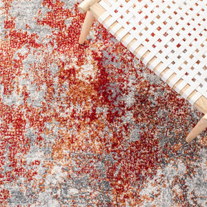 Safavieh Aston 710 Power Loomed 80% Polypropylene/20% Polyester Contemporary Rug ASN710Q-8