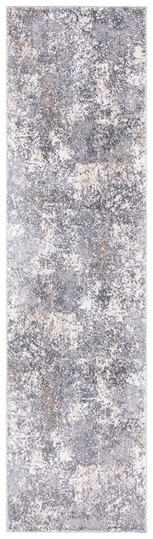 Aston 700 Aston 715 Contemporary Power Loomed 100% Polypropylene Friese Rug Light Grey / Grey