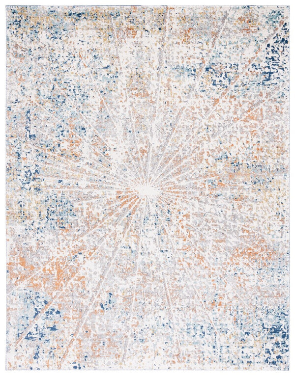 Safavieh Aston 728 Power Loomed 80% Polypropylene/20% Polyester Contemporary Rug ASN728N-7SQ