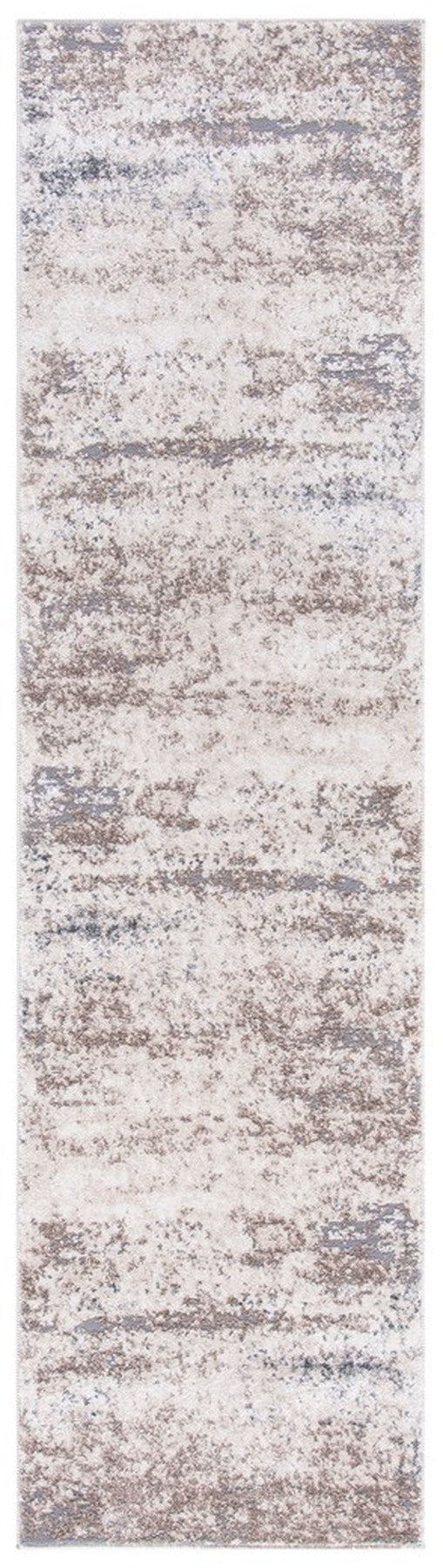 Aston 700 Aston 799 Contemporary Power Loomed 100% Polypropylene Friese Rug Ivory / Grey