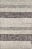 Asos ASS-2300 Cottage Wool, Cotton Rug ASS2300-81012 Charcoal, Medium Gray, Light Gray 80% Wool, 20% Cotton 8'10" x 12'