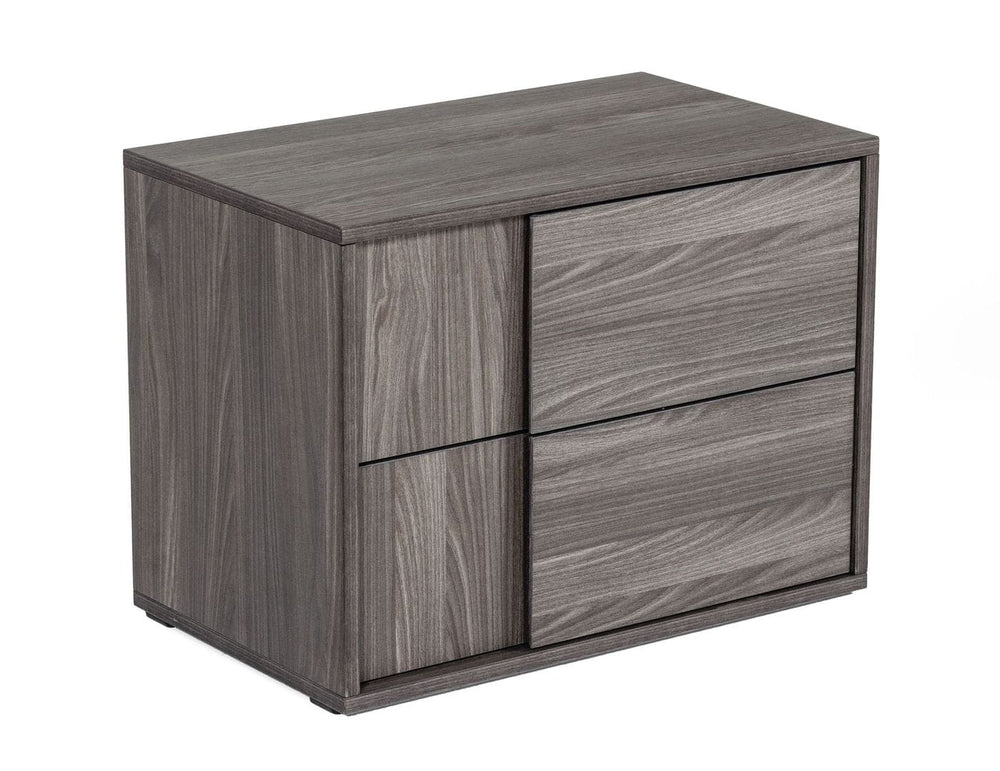 VIG Furniture Nova Domus Asus - Italian Modern Elm Grey Nightstand VGACASUS-NS-GRY-3