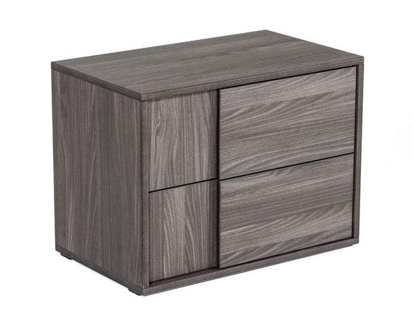 VIG Furniture Nova Domus Asus - Italian Modern Elm Grey Nightstand VGACASUS-NS-GRY-3