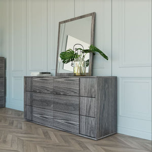 VIG Furniture Nova Domus Asus - Italian Modern Elm Grey Dresser VGACASUS-DRS-GRY-1