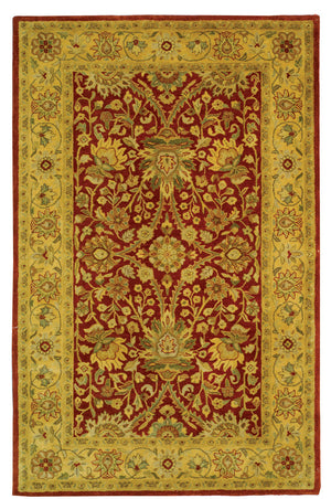 Safavieh At249 Hand Tufted 80% Wool/10% Cotton/10% Latex Rug AT249C-4R
