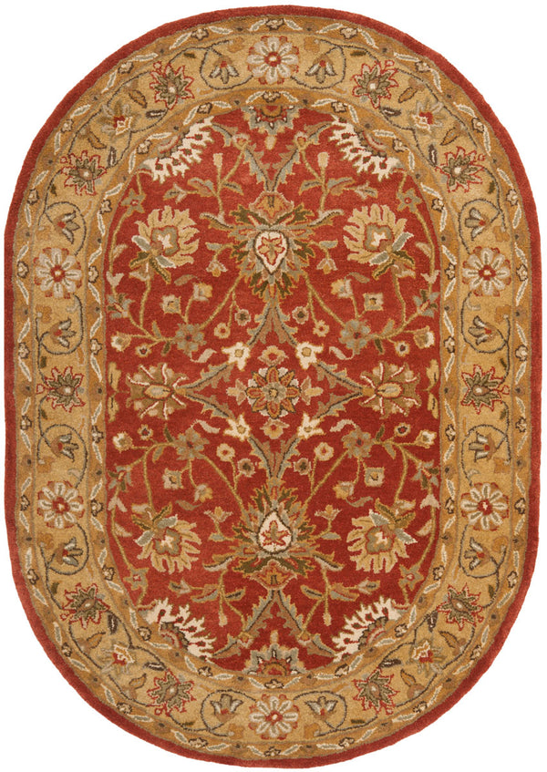 Safavieh At249 Hand Tufted 80% Wool/10% Cotton/10% Latex Rug AT249C-4R