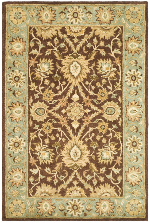 Safavieh At249 Hand Tufted 80% Wool/10% Cotton/10% Latex Rug AT249D-4R