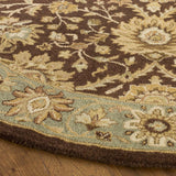 Safavieh At249 Hand Tufted 80% Wool/10% Cotton/10% Latex Rug AT249D-4R