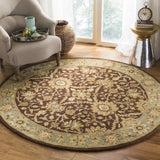 Safavieh At249 Hand Tufted 80% Wool/10% Cotton/10% Latex Rug AT249D-4R