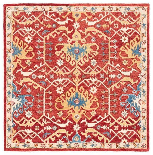 Safavieh Antiquity 522 Hand Tufted Wool Traditional Rug AT522Q-8