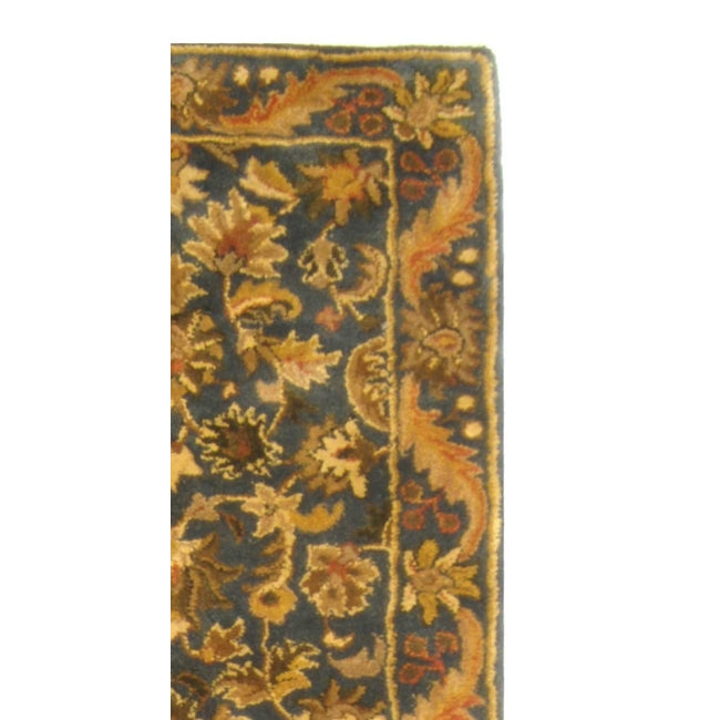 AT52 Hand Tufted Persian-Inspired Rug – Luxurious Wool Design with Antique Aesthetic and Rich Colors