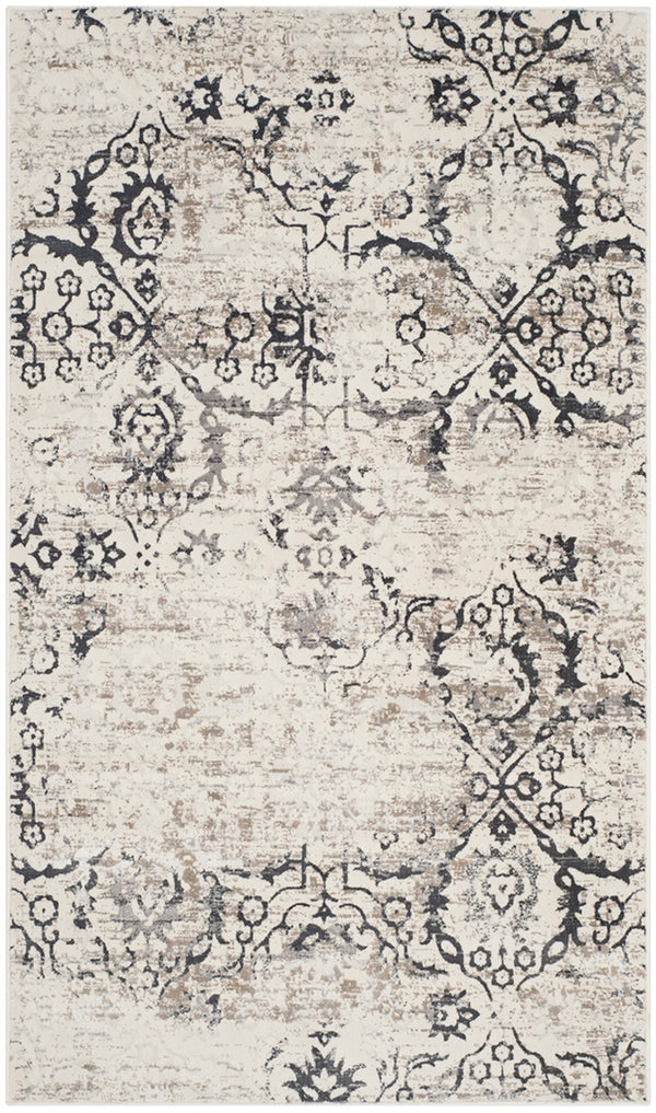 Safavieh Artifact 237 Power Loomed 50% PP 16% Viscose 20%Cotton Weft + 10% warp 4% Latex Rug ATF237A-3