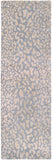 Athena ATH-5001 Modern Wool Rug ATH5001-312 Medium Gray, Taupe 100% Wool 3' x 12'