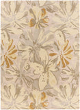 Athena ATH-5071 Modern Wool Rug ATH5071-811 Lime, Butter, Taupe, Tan, Ivory 100% Wool 8' x 11'
