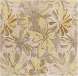Athena ATH-5071 Modern Wool Rug ATH5071-99SQ Lime, Butter, Taupe, Tan, Ivory 100% Wool 9'9" Square