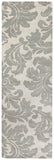 Athena ATH-5073 Traditional Wool Rug ATH5073-312 Medium Gray, Cream 100% Wool 3' x 12'