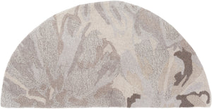 Athena ATH-5135 Modern Wool Rug ATH5135-24HM Taupe, Light Gray, Charcoal, Camel 100% Wool 2' x 4' Hearth