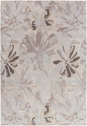 Athena ATH-5135 Modern Wool Rug ATH5135-811 Taupe, Light Gray, Charcoal, Camel 100% Wool 8' x 11'