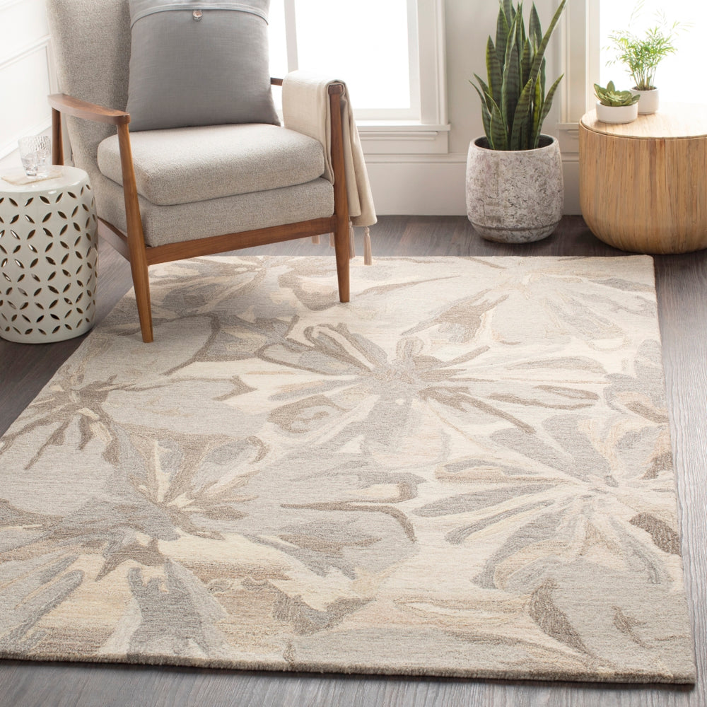 Athena ATH-5150 Modern Wool Rug ATH5150-912 Taupe, Charcoal, Dark Brown, Beige, Black, Khaki, Camel 100% Wool 9' x 12'