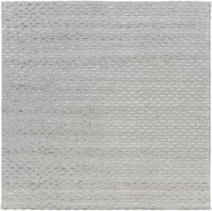 Atlantis ATL-6001 Modern Viscose, Wool Rug ATL6001-8SQ Medium Gray, Taupe 50% Viscose, 50% Wool 8' Square