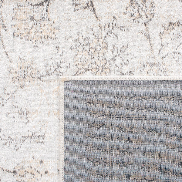 Atlas 965 Transitional Power Loomed 100% Viscose Rug Beige / Grey