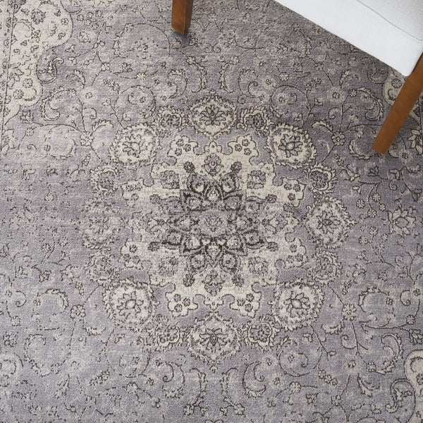 Safavieh Atlas 972 Power Loomed 52% Viscose/31% Polyester/17% Cotton Transitional Rug ATL972F-34