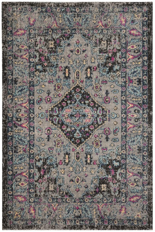 Safavieh Artisan 512 Power Loomed 40% Polypropylene 27% Jute 20% Cotton 13% Polycotton Rug ATN512S-3