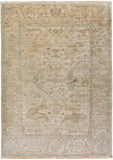 Antique ATQ-1000 Traditional NZ Wool Rug ATQ1000-811 Sage, Khaki, Medium Gray 100% NZ Wool 8' x 11'