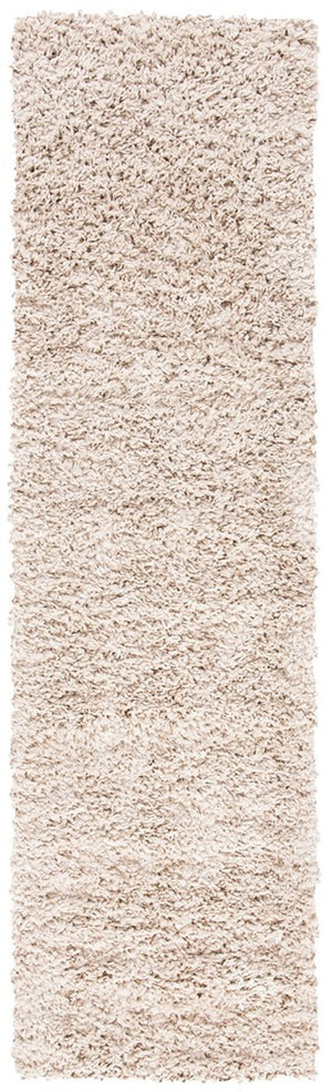 August Shag 200  Shag/Flokati Power Loomed Polypropylene Rug Beige