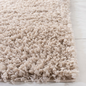 August Shag 200  Shag/Flokati Power Loomed Polypropylene Rug Beige