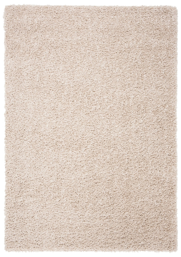 August Shag 200  Shag/Flokati Power Loomed Polypropylene Rug Beige