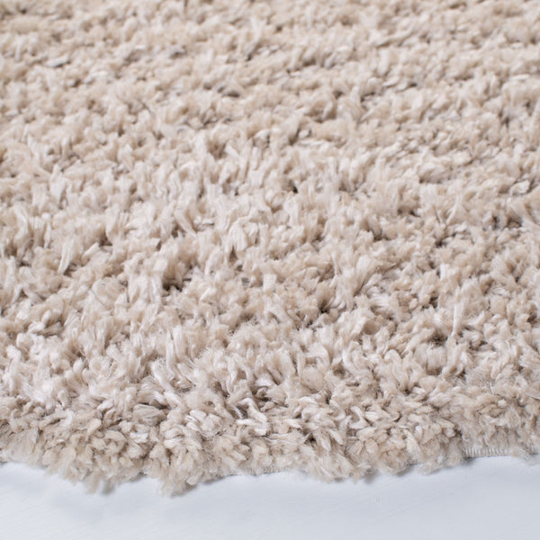 August Shag 200  Shag/Flokati Power Loomed Polypropylene Rug Beige