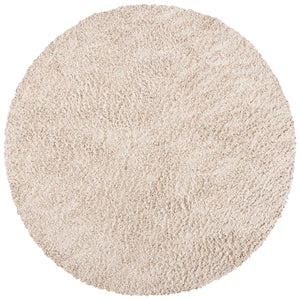 August Shag 200  Shag/Flokati Power Loomed Polypropylene Rug Beige