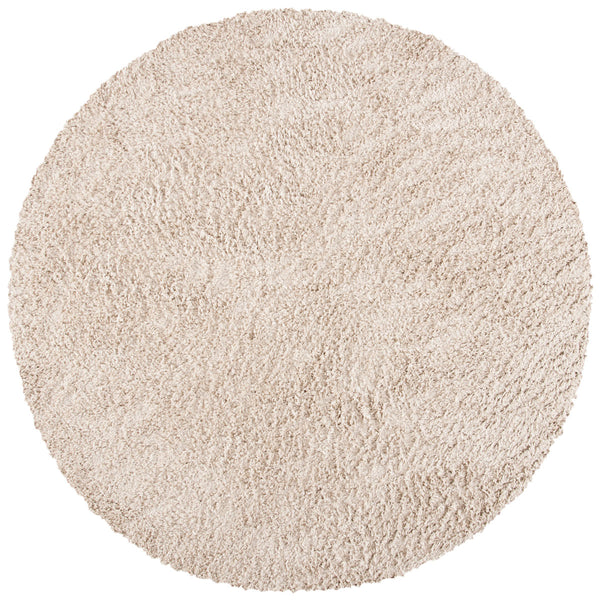 August Shag 200  Shag/Flokati Power Loomed Polypropylene Rug Beige