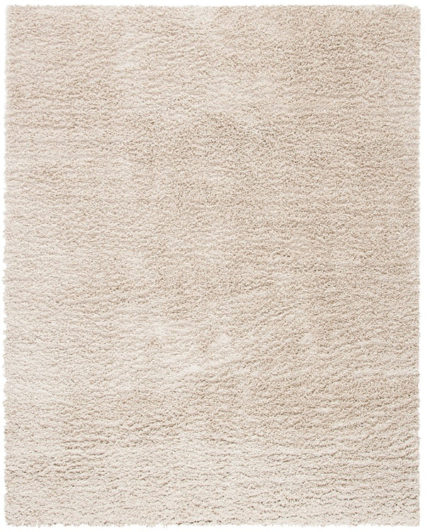 August Shag 200  Shag/Flokati Power Loomed Polypropylene Rug Beige