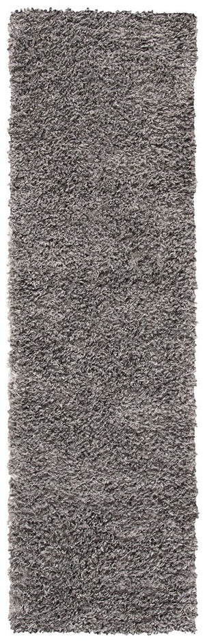 August Shag 200  Shag/Flokati Power Loomed Polypropylene Rug Grey