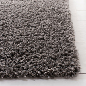 August Shag 200  Shag/Flokati Power Loomed Polypropylene Rug Grey