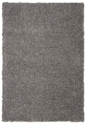 August Shag 200  Shag/Flokati Power Loomed Polypropylene Rug Grey