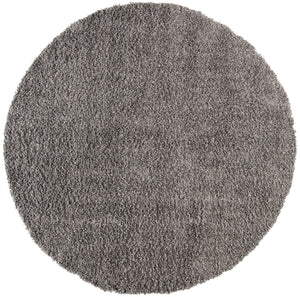 August Shag 200  Shag/Flokati Power Loomed Polypropylene Rug Grey