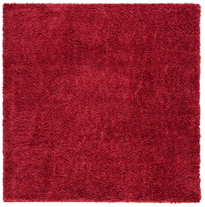 August Shag 200  Shag/Flokati Power Loomed Polypropylene Rug Red